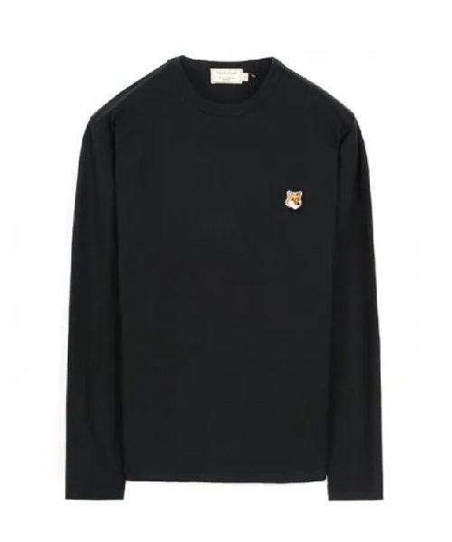 [메종키츠네] 롱슬리브_화이트 S